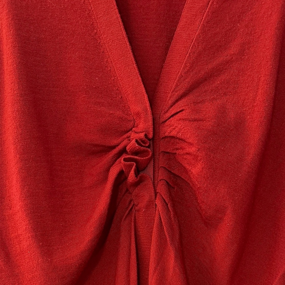 J.Crew Merino Ruffled Strata Cardigan - Picture 5 of 5